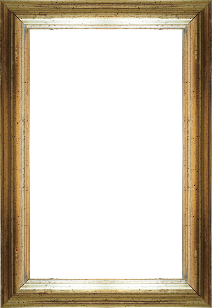 Frame Gold Colour Transparent PNG